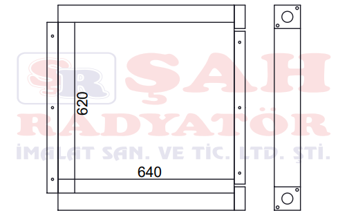 ATLAS COPCO GA55 - GA75 YAĞ SOĞUTUCU