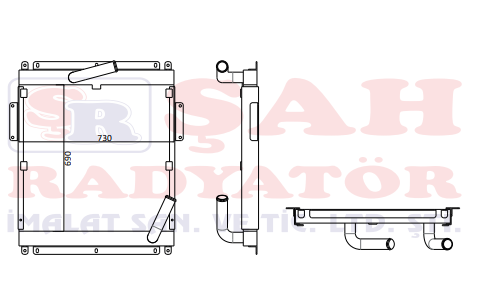 CATERPILLAR 320 4I7502 YAĞ SOĞUTUCU