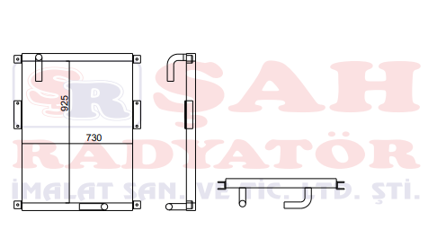 CATERPILLAR 320 BL 1415721 YAĞ SOĞUTUCU