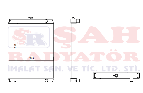 CATERPILLAR 320BL 1843896 RADYATÖR - YAĞ SOĞUTUCU