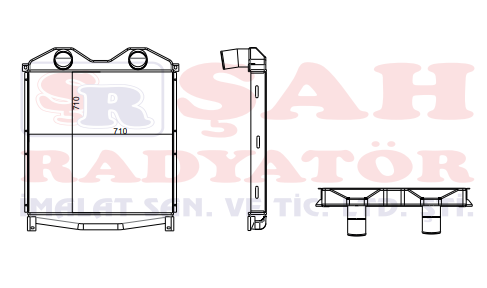 CATERPILLAR 325C 2019052 İNTERCOOLER