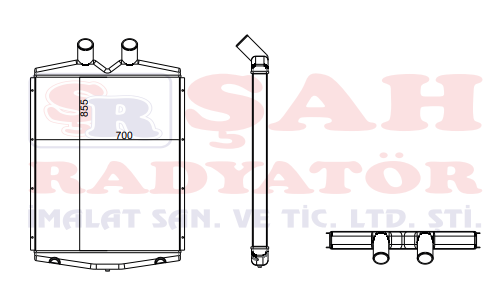 CATERPILLAR 325D 2033898 İNTERCOOLER