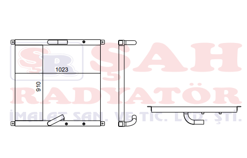 CATERPILLAR 330BL 2316877 YAĞ SOĞUTUCU