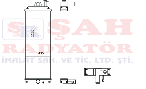 CATERPILLAR 345C 2302966 RADYATÖR