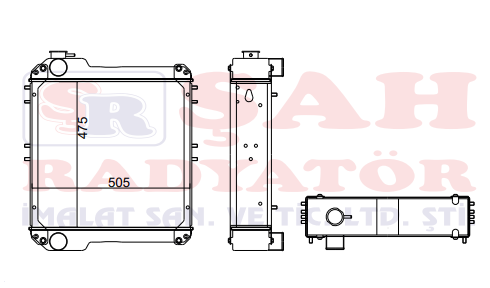 ÇUKUROVA FERMEC 259401B07 RADYATÖR