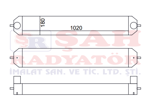 HITACHI 210-5 RADYATÖR