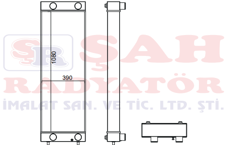 HITACHI 650 LC-3 4654973 RADYATÖR