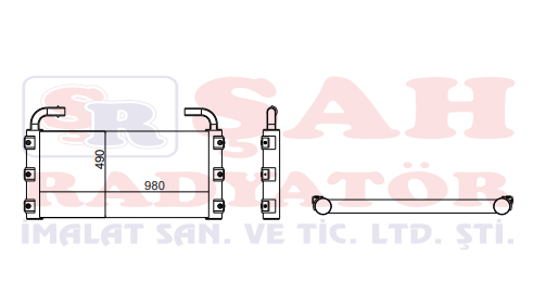 HITACHI ZAXIS 225 US-3 4560353 RADYATÖR