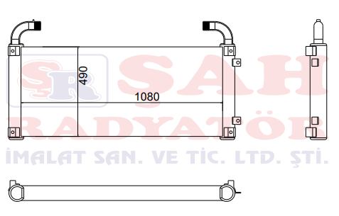 HITACHI ZAXIS 330-3 4648857 RADYATÖR