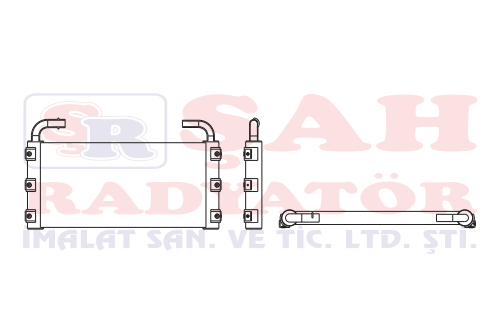 HITACHI ZX200-3 4650353 RADYATÖR