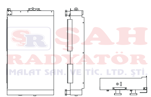 HYUNDAI R320LC-9 11Q9-40539 RADYATÖR