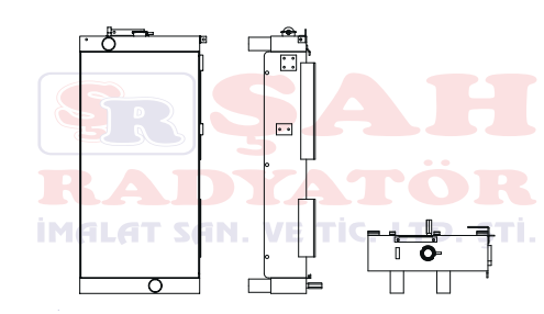 HYUNDAI R430LC-9SH 11QA-44023 RADYATÖR
