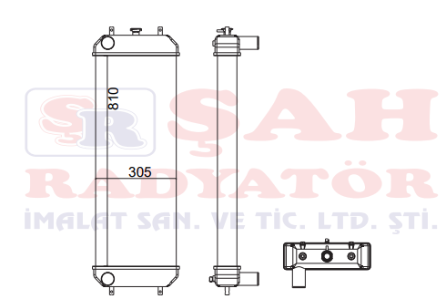 SUMITOMO SH 130-5 KNH10450 RADYATÖR