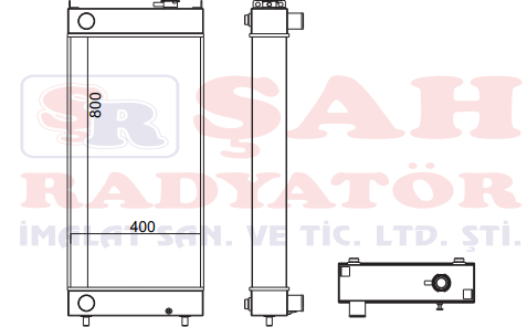 SUMITOMO SH 210 ND-5 RADYATÖR