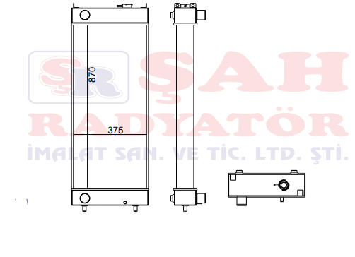 SUMITOMO SH 240-5 RADYATÖR