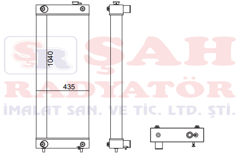 SUMITOMO SH 300-5 RADYATÖR