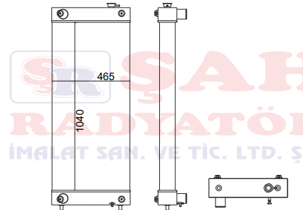 SUMITOMO SH 350 HD-3B RADYATÖR