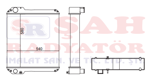 VOLVO BL 61 VOE11886551 RADYATÖR