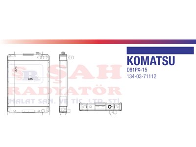 KOMATSU 134-03-71112