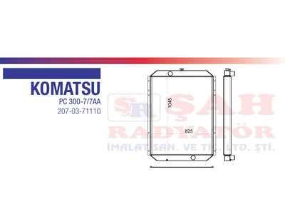 KOMATSU 207-03-71110