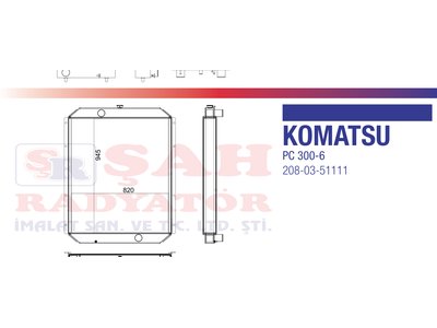 KOMATSU 208-03-51111